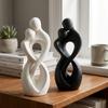 Minimalist Style Lovers Figure Table Figurines 3D Printed Embrace Art Table Statue  Wedding Gifts