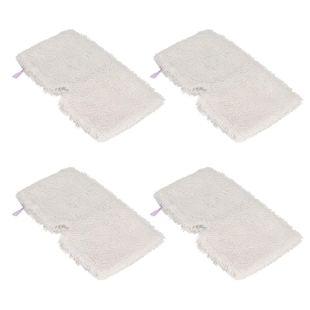 4Pcs Microfiber Mop Pads Replacement Steaming Mop Pads for Shark S3901 S3500 S3501