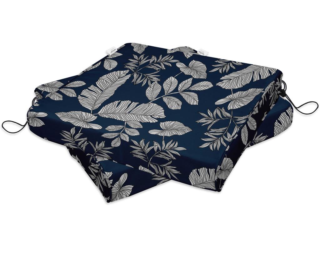 Vargottam Perfect Outdoor Indoor Square Corner Seat Cushions Water-Resistant Lounge Chair 18.5" X 16" Home Office Patio Furniture