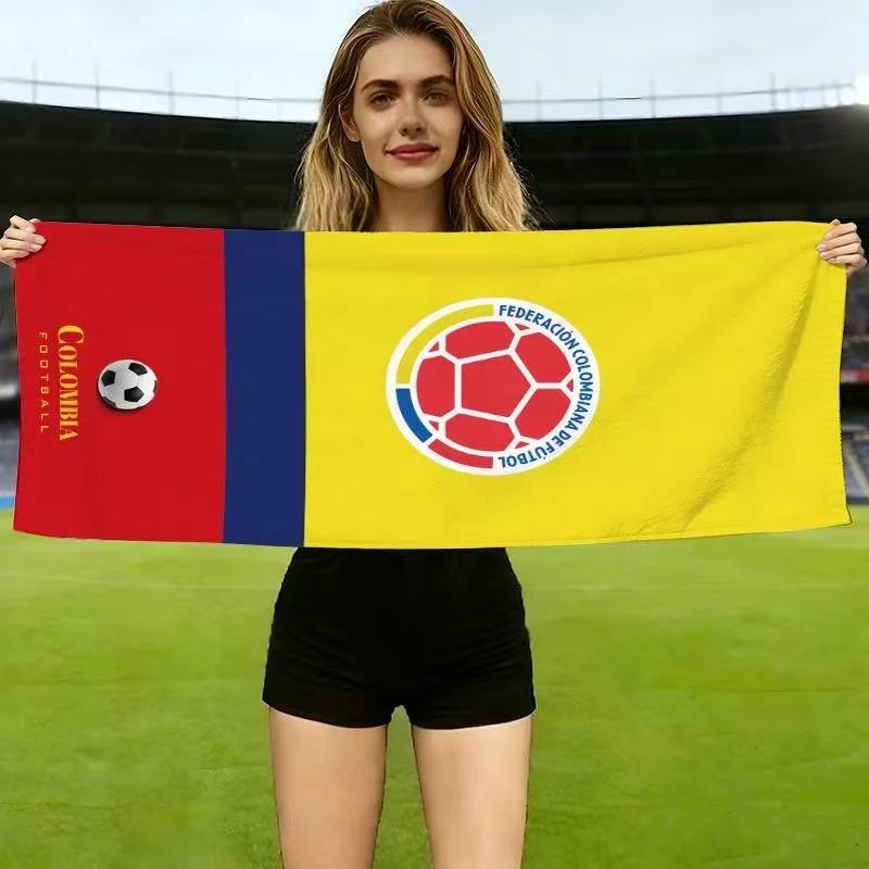 Football World Cup support towel