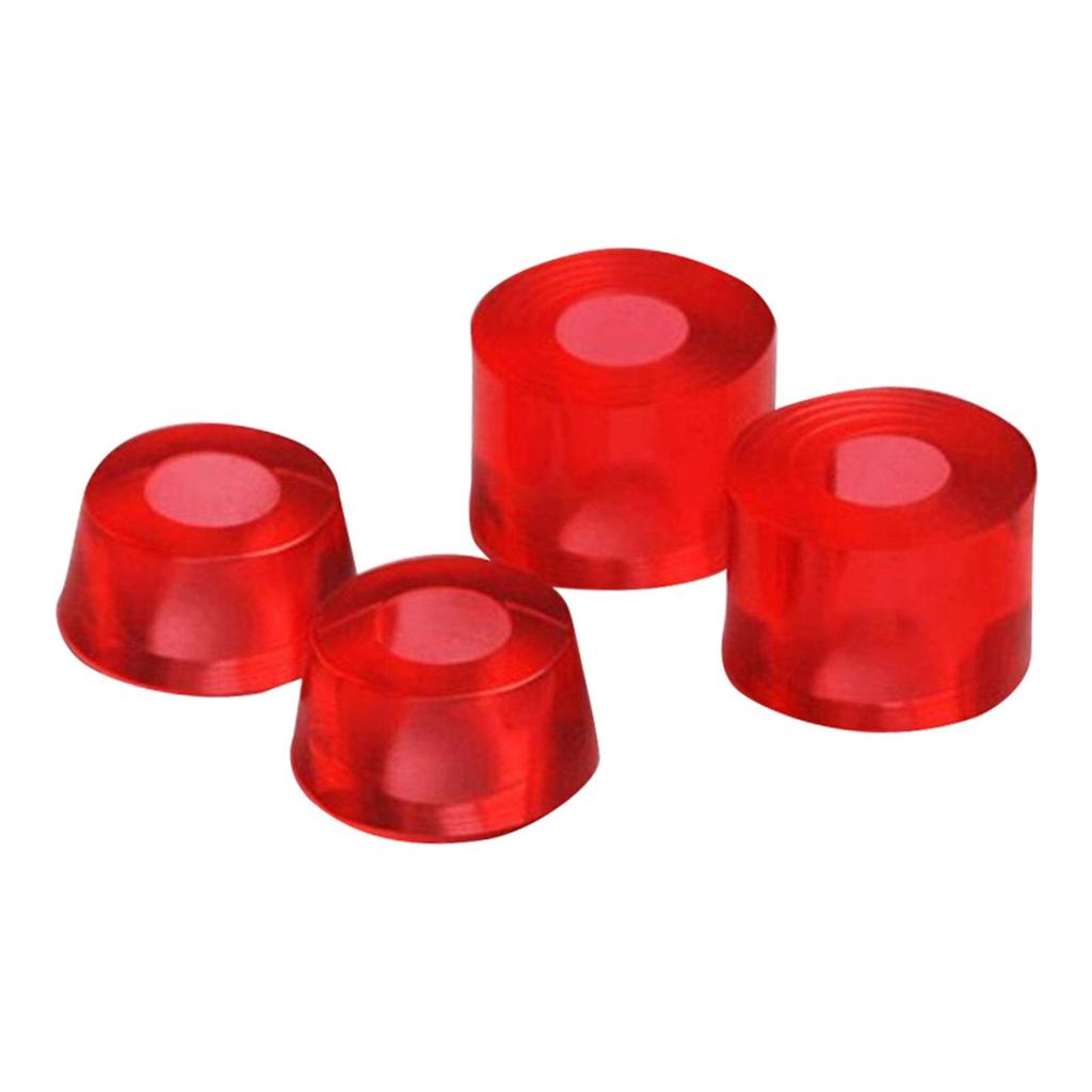 5xSkateboard Longboard Replacement Bushings Fish Plate Many Colors Durometers Red 95A Longboard
