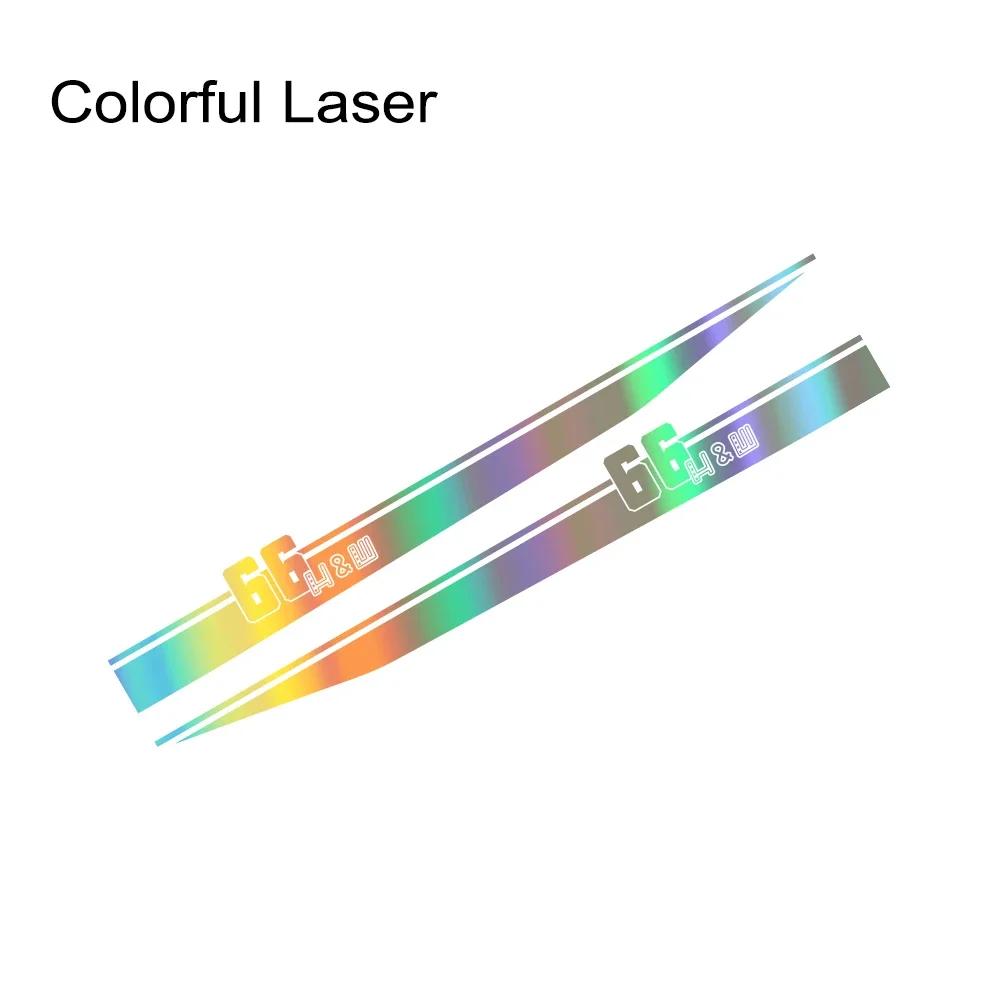 2PCS Car Side Door Creative Sticker Vinyl Waterproof Decor Decals For Mercedes Benz Smart Fortwo W453 W451 Racing Accessories