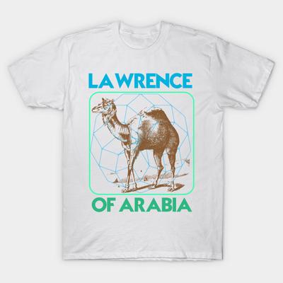 T Shirt Women Lawrence Of Arabia Harajuku Print Kawaii Tshirt Summer Short Sleeve Female T-Shirt Top Tee