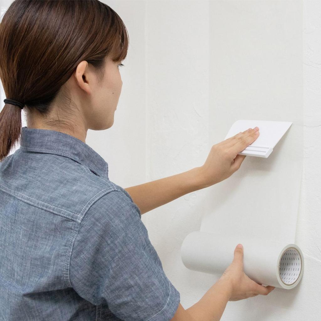 Kamoi Kagami Mt Überstreichbares Klebeband, 300 mm Breite, zum Überstreichen und Abziehen, Abdeckband für Farbgrund, Tapezieren, Wandverleih, DIY, Malen, Farbe