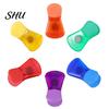 Refrigerator Magnet Clip 12Pcs Bag Sealing Anti-Slip Magnetic Sealable Food Storage Bright Color Translucent for Home Snack