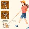 Universal Buckle Dog Leash for Medium & Large Dogs - P Chain Collar