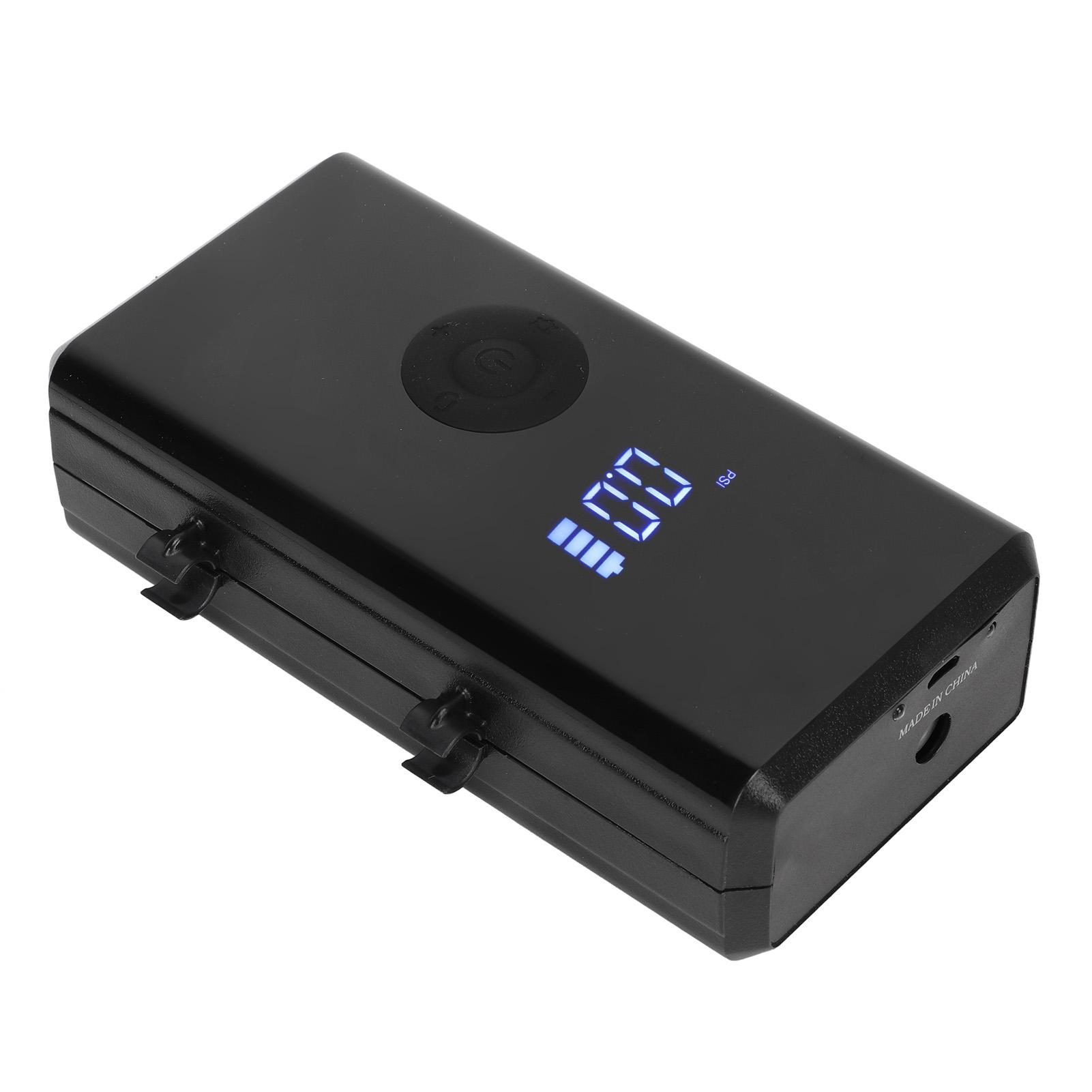 

Насос для шин Портативний електричний насос для шин Високий тиск Автомобільний повітряний насос зі світлодіодним світлом для мотоциклів Велосипедів