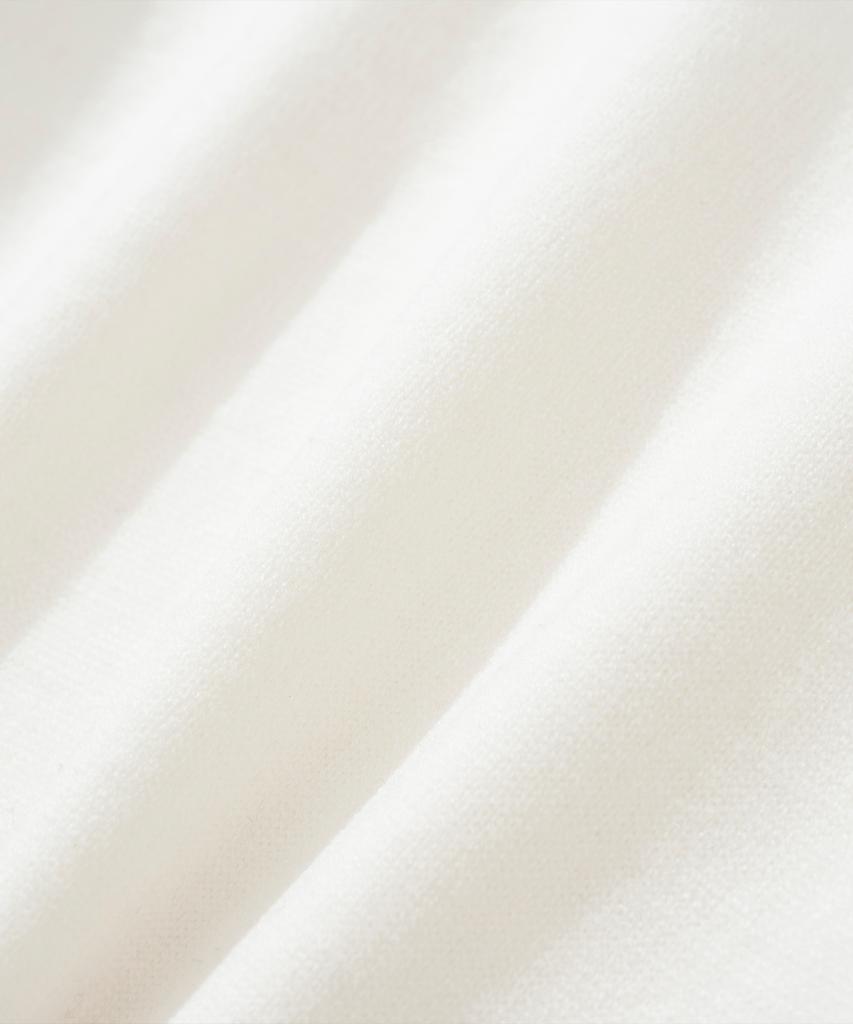 KNITTED (W) Basic Essential Washable Round Knit Ivory