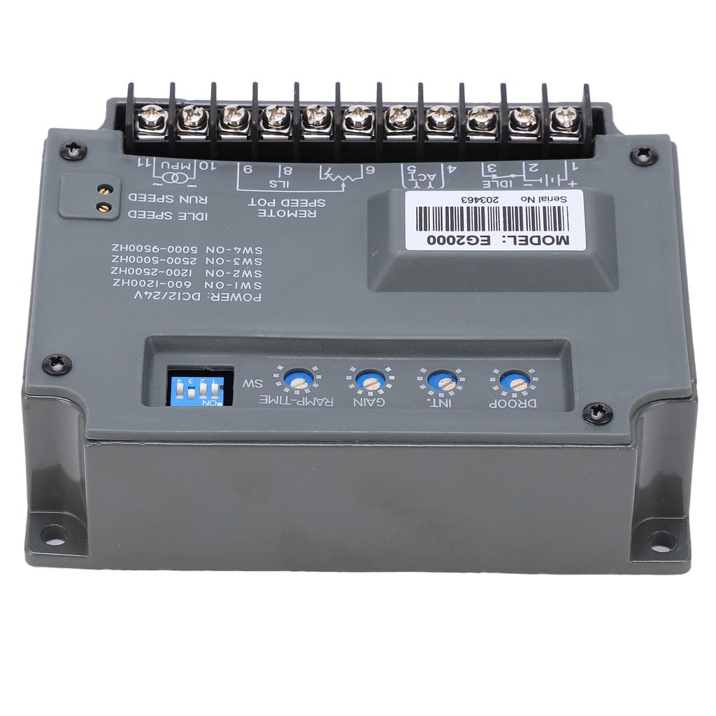 Engine Speed Controller Electronic Governor Diesel Generator Control Regulator EG2000 1224VDC