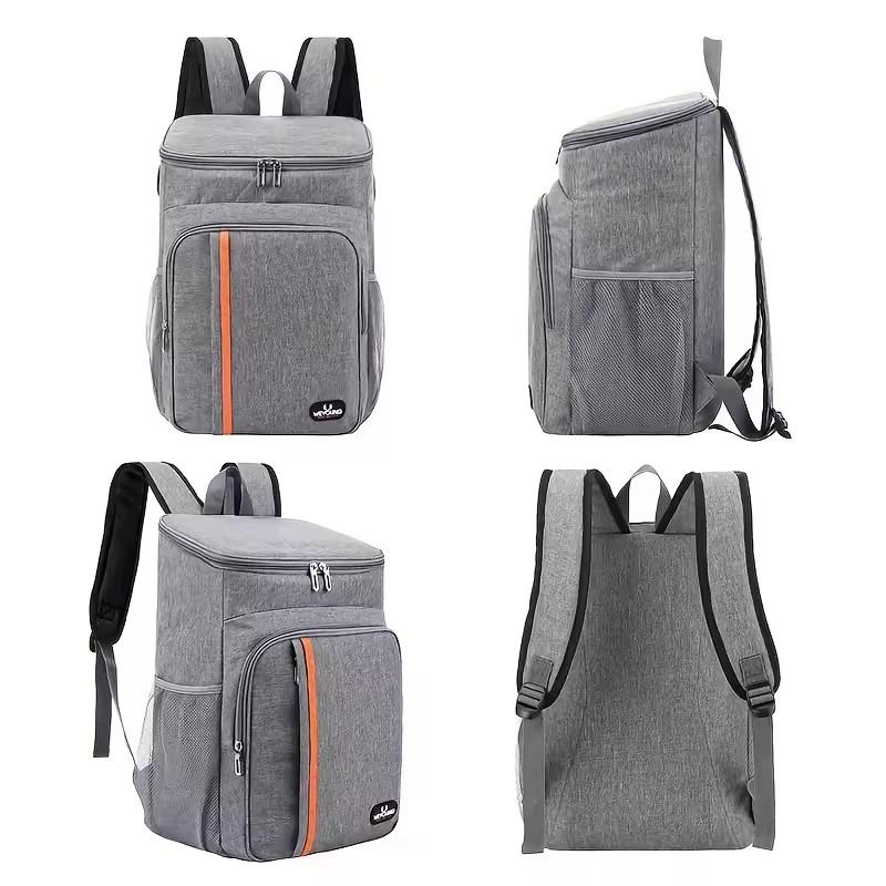 Large Capacity Portable Thermal Lunch Ba Outdoor BBQ Camping Waterproof Oxford Picnic Ice Bag Leakproof Durable Cooler Backpack