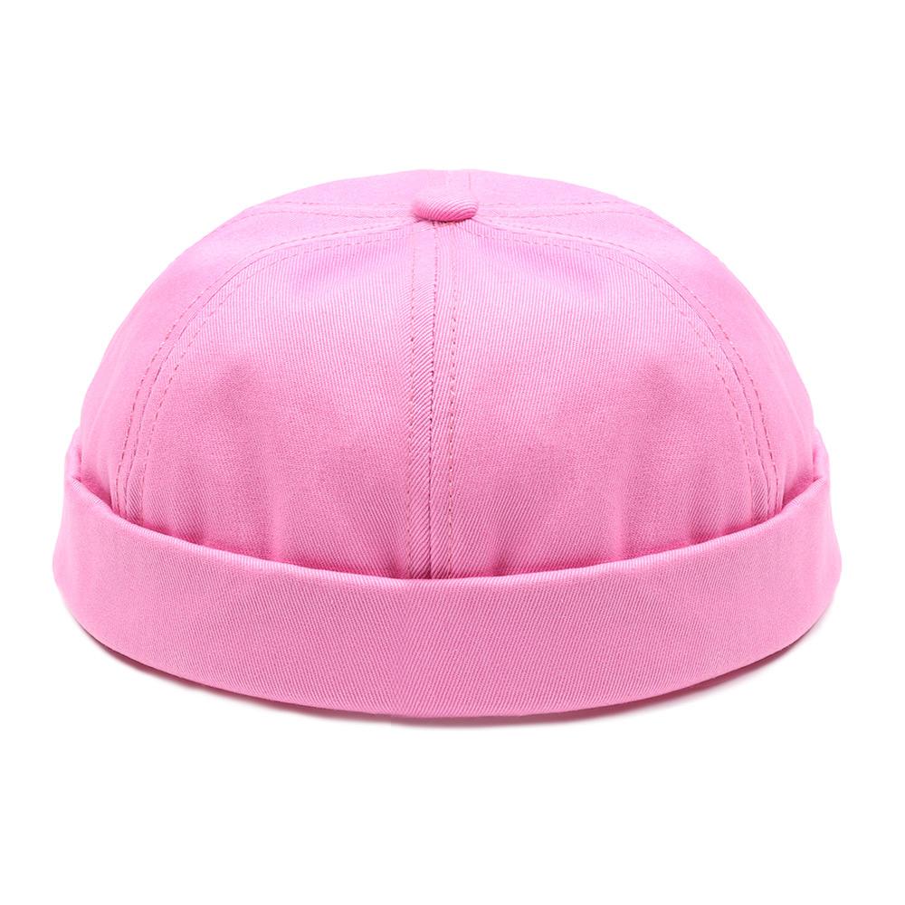 

Повседневная женская мужская регулируемая уличная танцевальная хлопковая шапка-бини бейсболка хип-хоп розовый