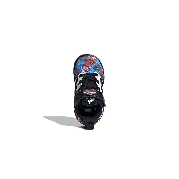Marvel X Adidas Superhelden-Abenteuer Dreifach-Spider-Man-Kollaboration Lässige Sportschuhe Babysneaker Schwarz Weiß G55845