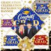 Graduation Party Background Cloth Hanging Flag Decoration Background Photo Flag