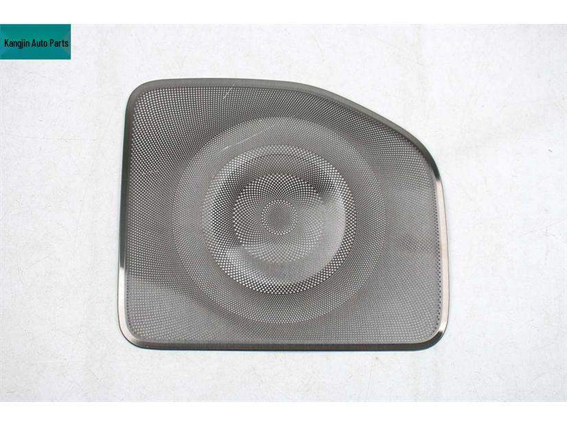 ZEEKR 001 Black Titanium Stainless Steel Front Pillar Speaker Cover Decor.