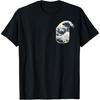 The Great Wave of Kanagawa Japanese Pocket Funny Japan Gift T-Shirt