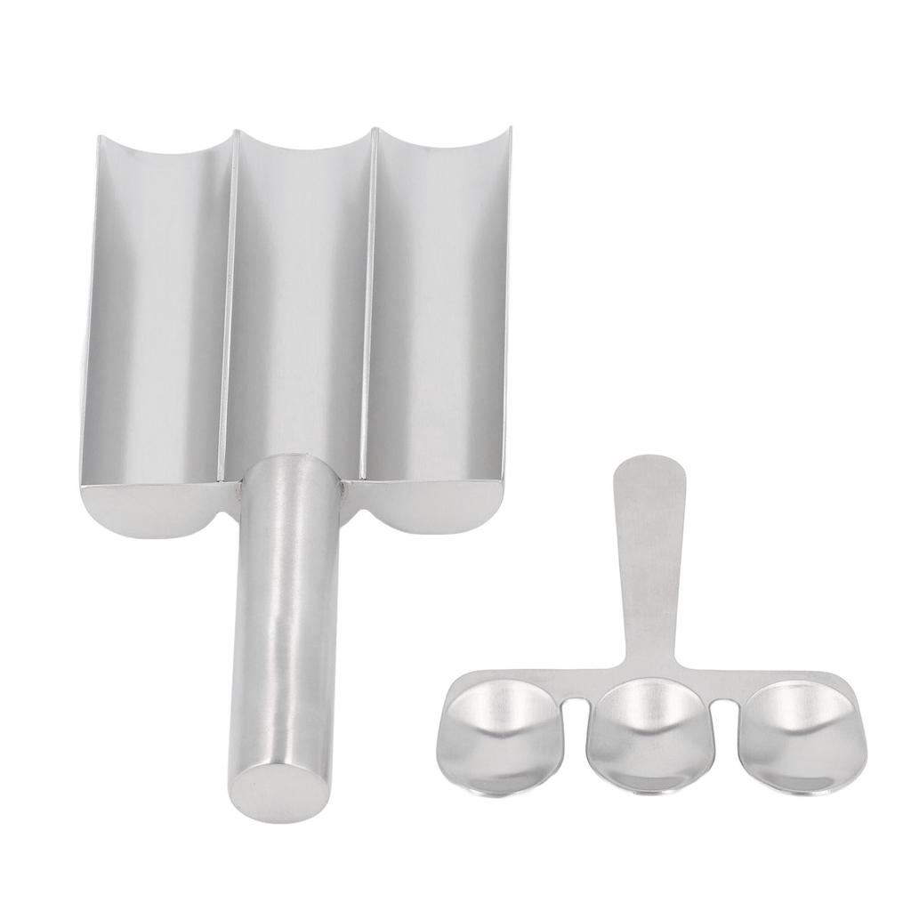 Meatball Maker with Cutting Spoon Stainless Steel Meat Baller Spoon for Kitchen Bar Restaurant