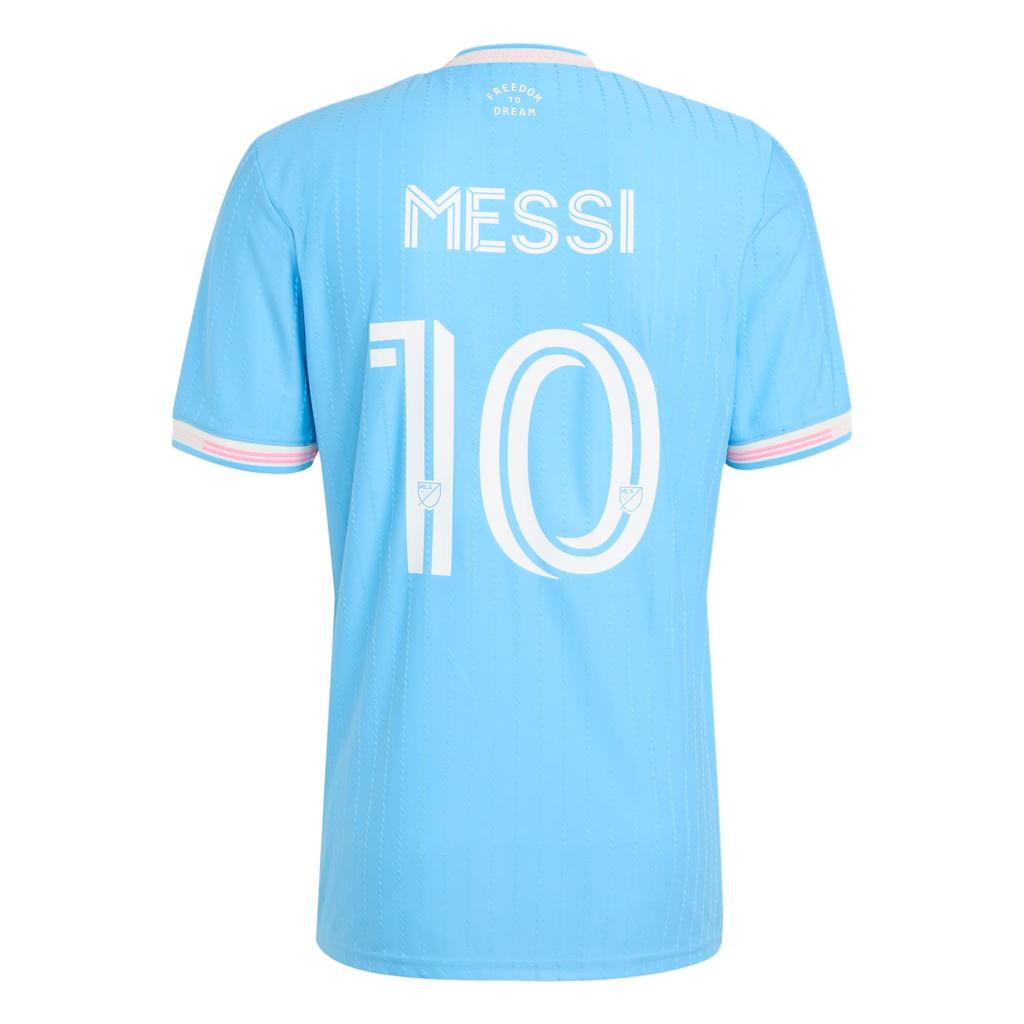 Adidas Originals Inter Miami Cf 25/26 Third Authentic Messi Moisture-Wicking Slim Fit Short Sleeve Soccer Jersey Men Jerseys JN7996