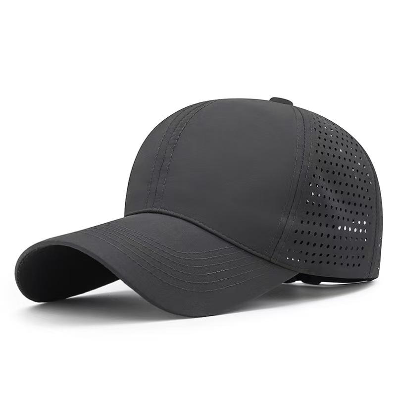 Men Women Quick Drying Baseball Cap Big Head Sun Hats Mesh Lightweight UV Protection for Outdoor Sports - Multiple Colors