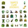 56 Enchanted Forest Witch Series Graffiti Stickers Wind Hand Account Notebook Decorative Stickers