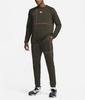 Nike Fleece Sweatshirt and Pants Size Men's Dri-Fit Set, Olive/Khaki, XL, DQ6623-355/DQ6615-355
