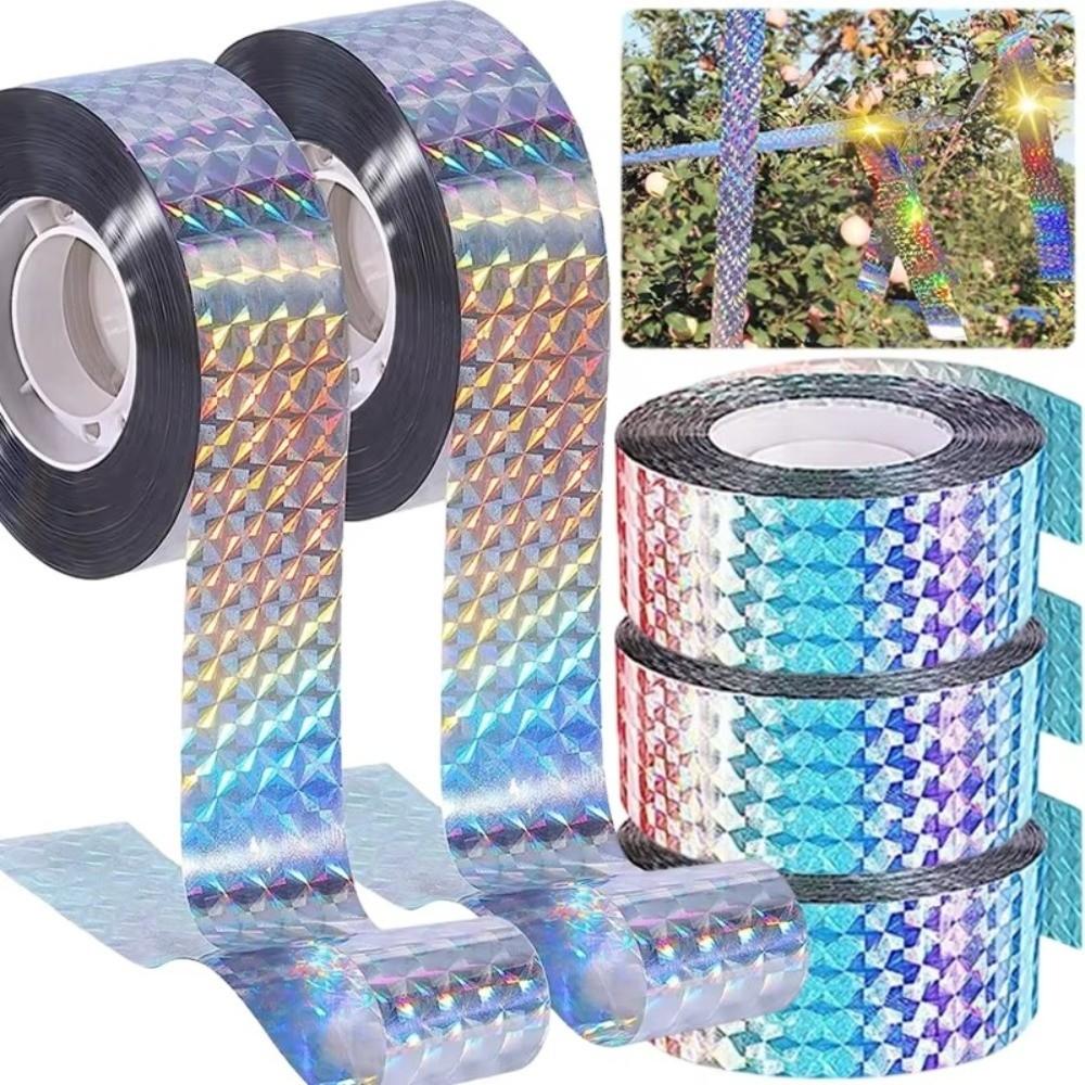 Double Sided Bird Deterrent Tape Laser Repellent Bird Repellent Tape Anti Bird Tape Orchard Tool