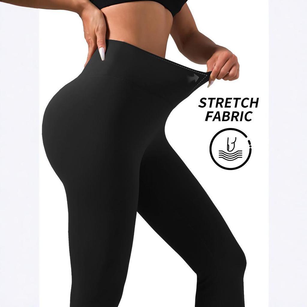 European Seamless Peach-Enhancing Yoga Suit Set: Women's Flare Fitness & Casual Wear