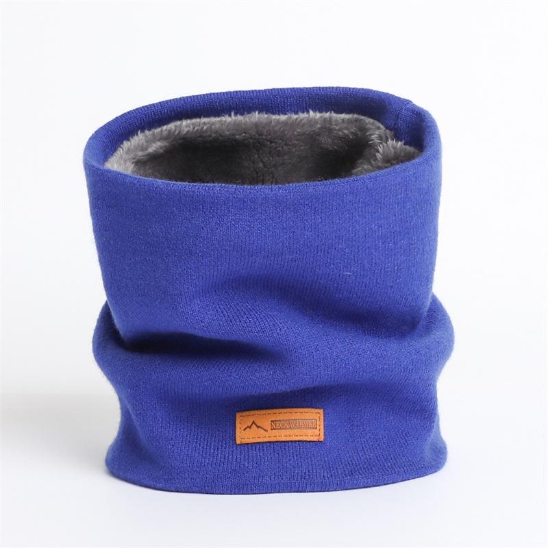 Fular Gros Tricotat Unisex: Toamnă/Iarnă Culoare Solidă, Căldură pentru Orice Vreme & Protecție pentru Gât