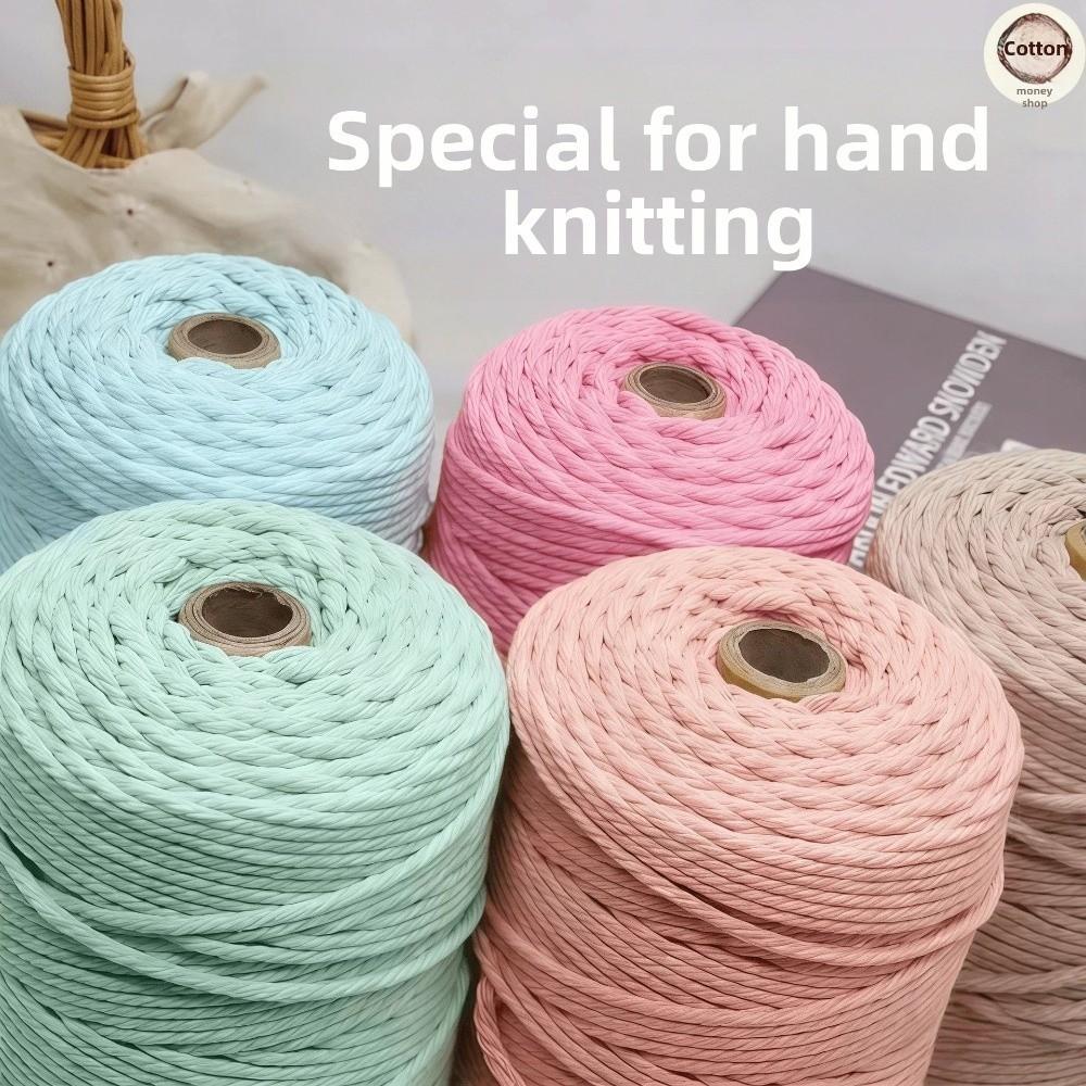 3mm Diameter DIY Cat Scratching Post Rope Handmade Cotton Thread Rope Cotton Rope Scratching Post