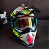 High-grade Banded Motocross Motorcycle Cross Goggles Windproof Dustproof Visor Replaceable Lenses Helmet Eyewear Riding Glasses