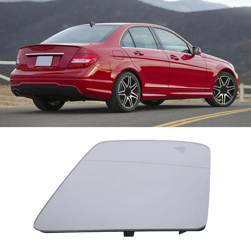 Car Rearview Mirror Glass W/Blind Spot For Mercedes For Benz W463 W164 W166 1668100519 1668100619 Car Exterior Mirror Glass Part