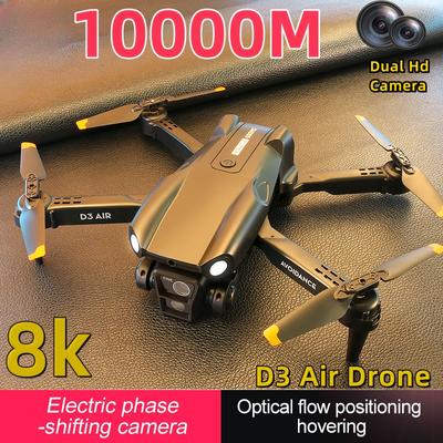 Nový D3 Air Drone Optical Flow Positioning ESC HD duální kamera Čtyři strany vyhýbání se překážkám Wifi FPV Kvadrokoptéra Fotografování Hračka Dětský dárek