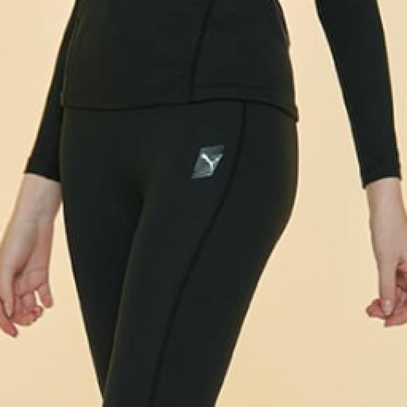 Puma Bodywear Puma Women S Warmwear  2 typeS  Top And Bottom  Black lateSt