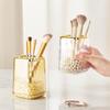 Durable Cosmetic Brush Organizer Transparent Brush Storage Cup Lipstick Sundries Holder  School