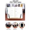 Portable Wooden Lectern for Books Wooden Reading Stand Adjustable and Foldable Lectern for Cookbooks Recipes Tablet