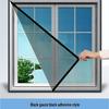 Self-Install Removable Nano Window Screen: Summer Mosquito-Proof, Magic Tape Mesh Curtain