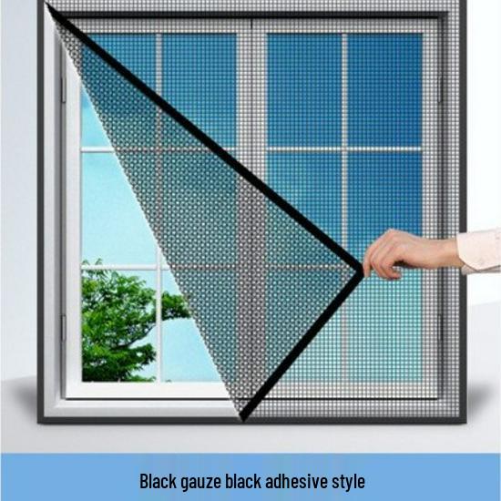 

Знімна наноекран для вікна самостійної установки: Літня москітна сітка на липучках 50*120cm