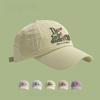 Spring Summer Thin Baseball Cap, Breathable Casual Fashion Embroidery Style for Sports Cycling Running Outdoor, Adjustable Hat