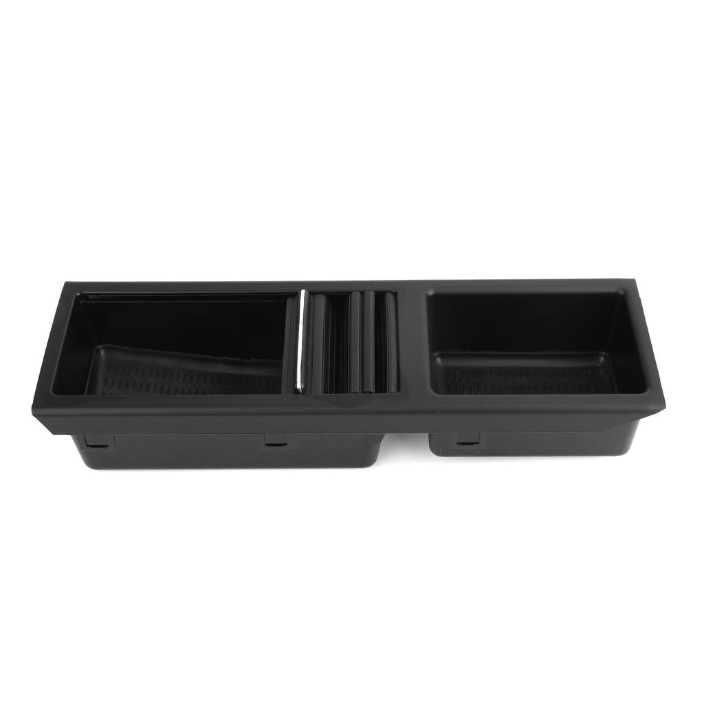 Svart Förvaringsfack med Mugghållare i Mittkonsolen Passar För BMW E46 3-serie 1998-2007