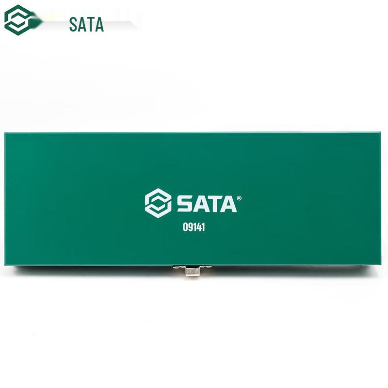 SATA 14-Piece Long Arm Ball End Hex Key Wrench Set