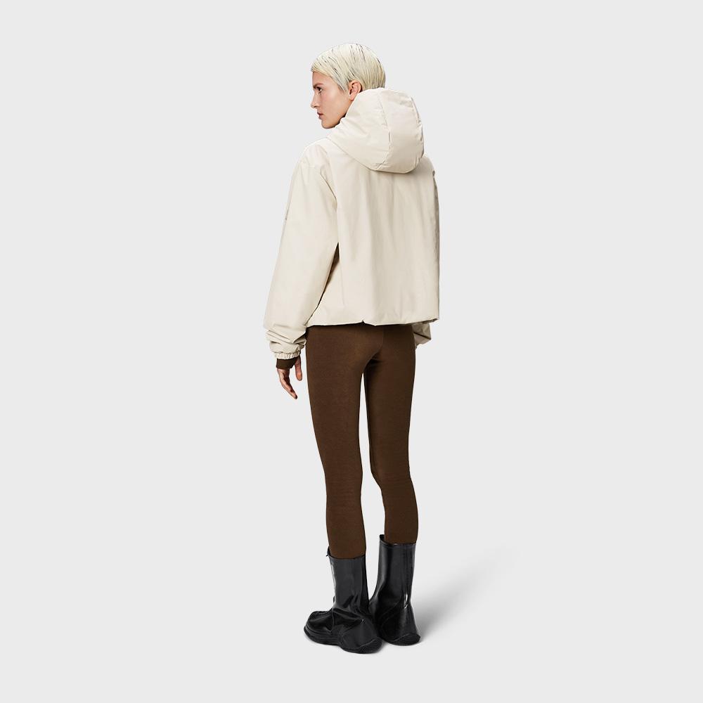 Rains Roia Short Insulated Jacket - Dune