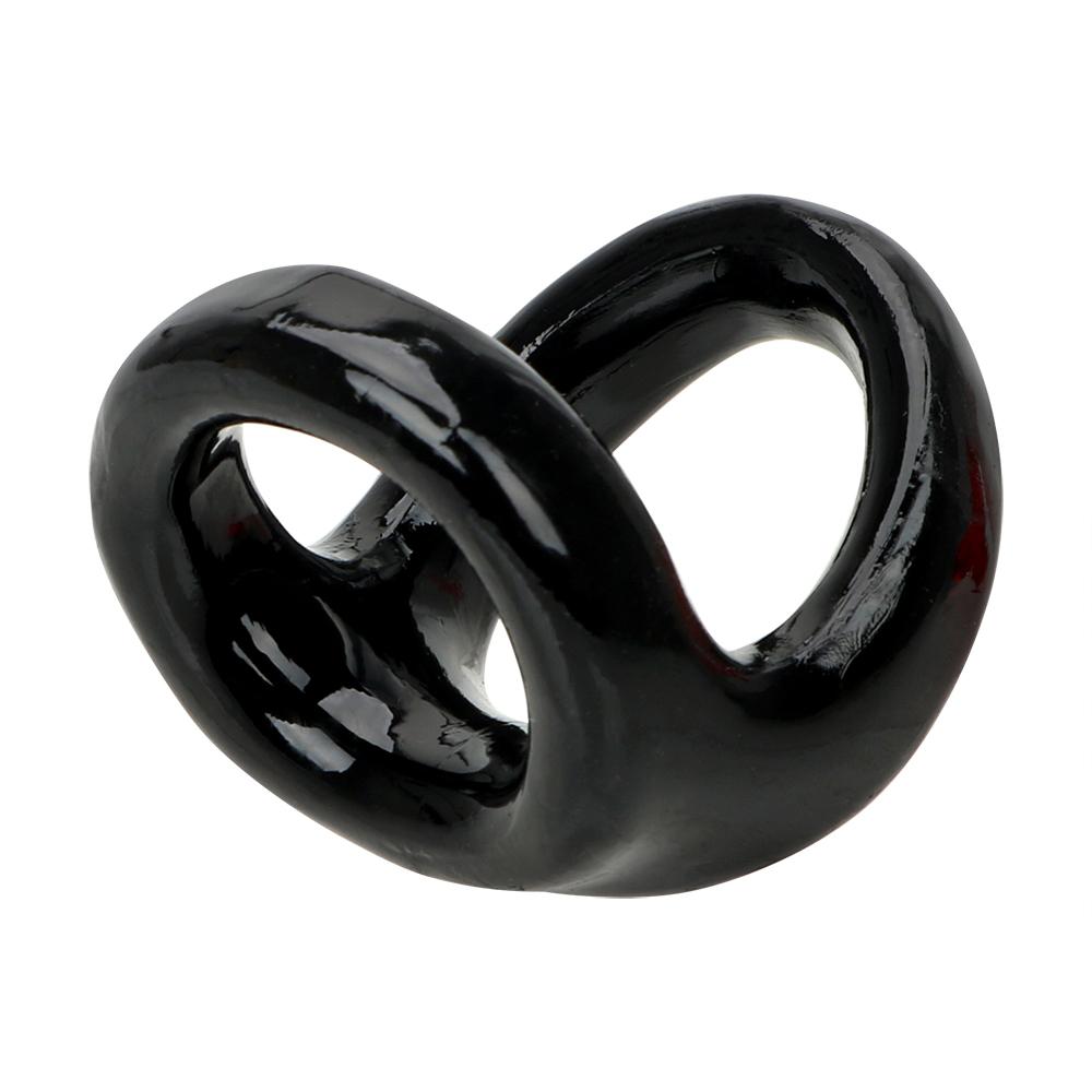 Men Delay Ring Black Lock Ring Red Cock Ring Adult Products