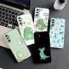 Soft Phone Cover for Xiaomi Redmi 15 9A 9C NFC 7A 9T Note 9 8 7 8T 15c A5 Case Anime Dinosaurs Cute Casing