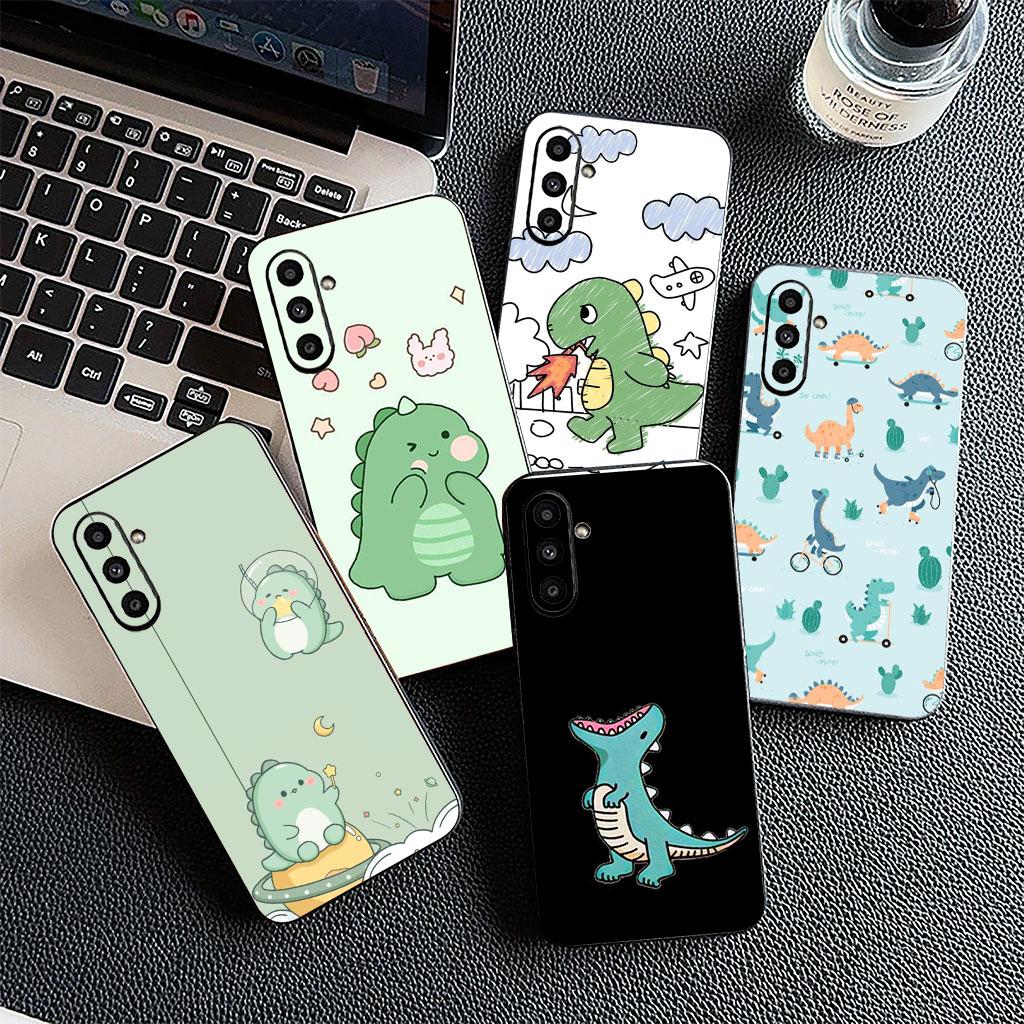 Soft Phone Cover for Xiaomi Redmi 15 9A 9C NFC 7A 9T Note 9 8 7 8T 15c A5 Case Anime Dinosaurs Cute Casing