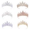 Versatile Bridal Crown Headband for Weddings, Birthdays, and Parties