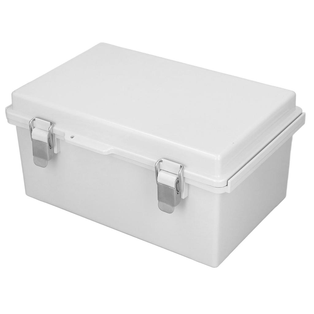 Su Geçirmez Elektrik Kutusu Dış Mekan Bağlantı Kutusu IP67 ABS Kendin Yap Elektronik Muhafaza 190x290x140mm