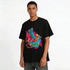 Horror Retro Game Controller Graphic Print Streetwear Tee Pure cotton T-shirt