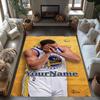 Curry Customize Your Name Floor Rug Office Rug Perfect For Study Room Dining Room Outdoor Playrooms Antislip Carpet Office Home Decor