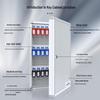Wall-Mounted Key Management Cabinet for Real Estate & Car Keys