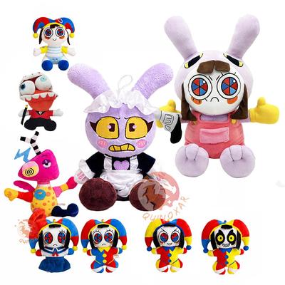Amazing Digital Circus Plush Toy - Clown Pomni Jacks - Merchandise, Decoration, Figurine, Keychain, Stuffed Animal, Doll - Boys, Girls - Christmas,