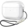 Klar Weiche TPU Kopfhörerhülle für Airpods Pro 3 Hülle mit Lanyard Funda Airpods Pro 2 Airpods 4 3 Bluetooth Kopfhörerabdeckung
